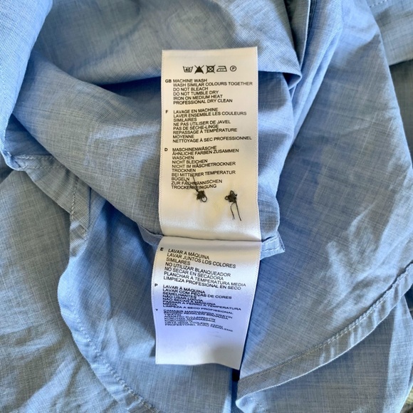 Fred Perry Short Sleeve Cotton Button Casual Oxford Shirt Size S Trim Detailing - Picture 9 of 14